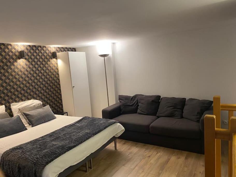 Magnifique Duplex 45 M2 Aux Portes De Paris Metro Barbara A 30Mn Expo Porte De Versailles Montrouge Luaran gambar
