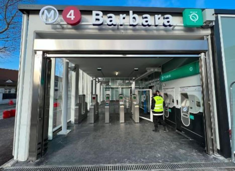 Magnifique Duplex 45 M2 Aux Portes De Paris Metro Barbara A 30Mn Expo Porte De Versailles Montrouge Luaran gambar