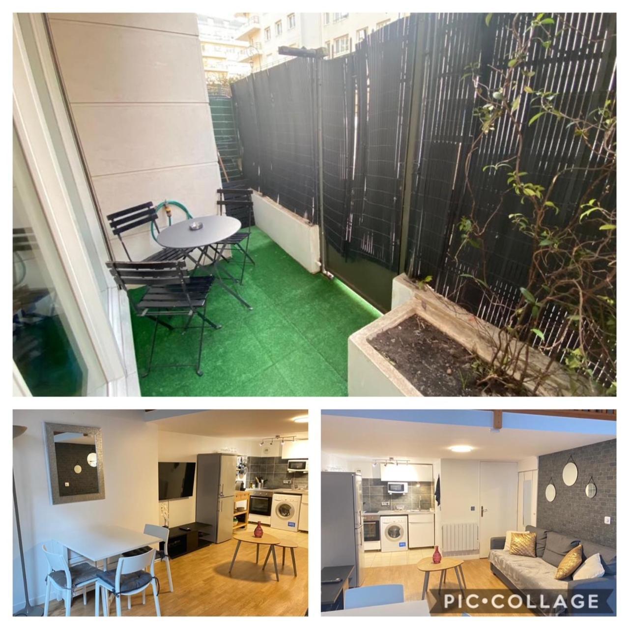 Magnifique Duplex 45 M2 Aux Portes De Paris Metro Barbara A 30Mn Expo Porte De Versailles Montrouge Luaran gambar